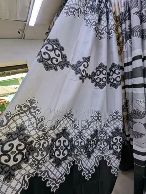 Pazia (Leaf-Printed Window Curtains)