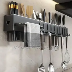 Kitchen Wall Mounted Utensil Rack