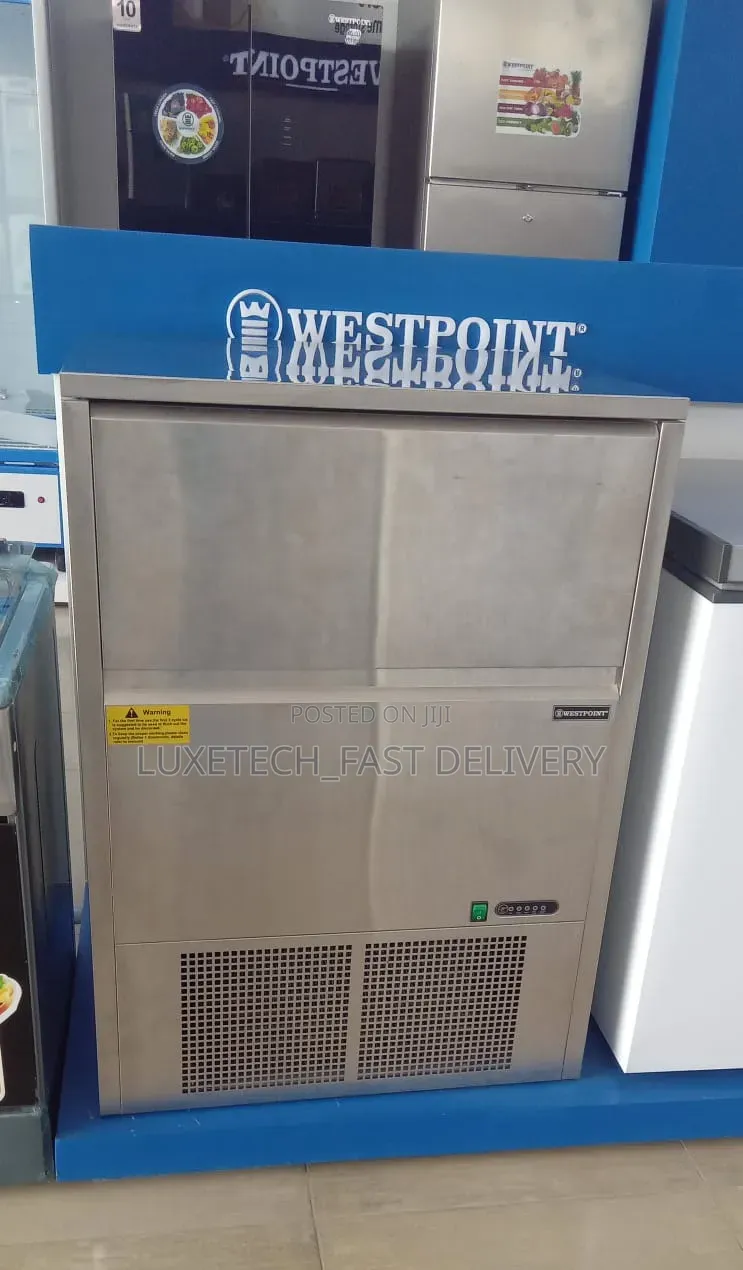 Westpoint 80KG Commercial Ice Maker – Stainless Steel Ice Cube Machine