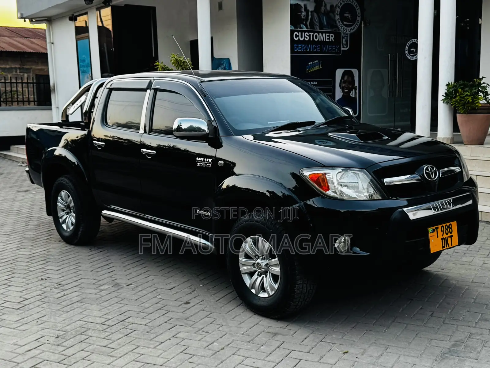 Toyota Hilux 2.5 D-4D Double Cab 2008 Black