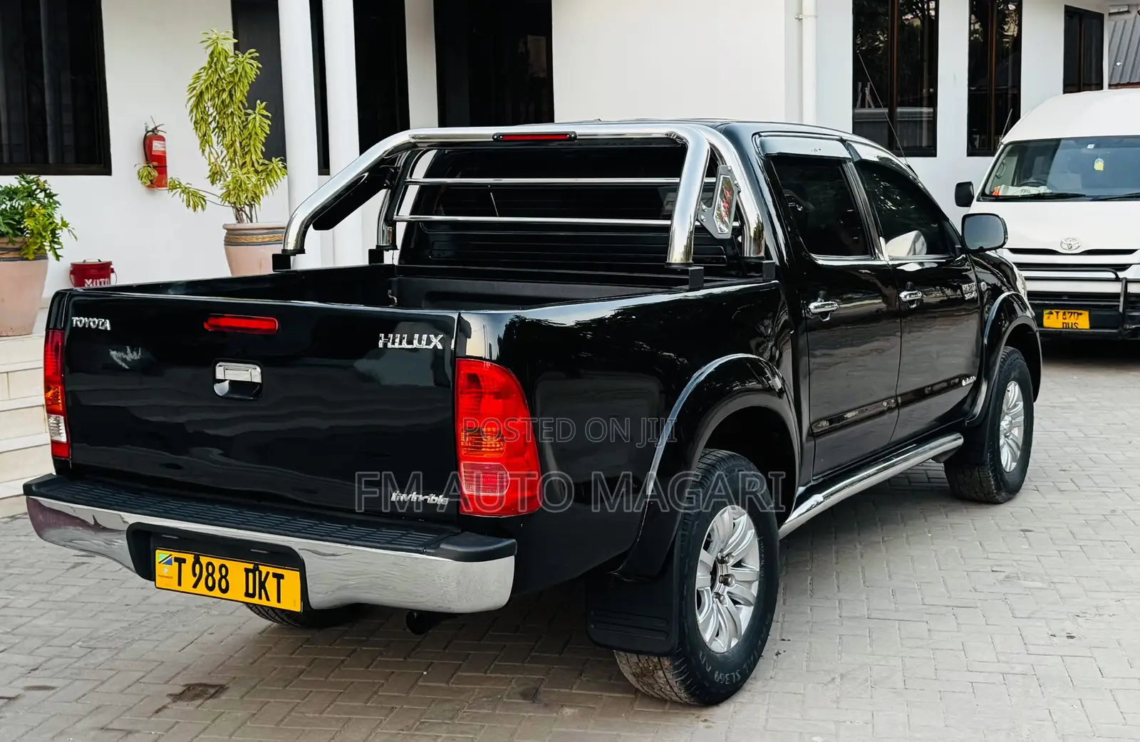 Toyota Hilux 2.5 D-4D Double Cab 2008 Black