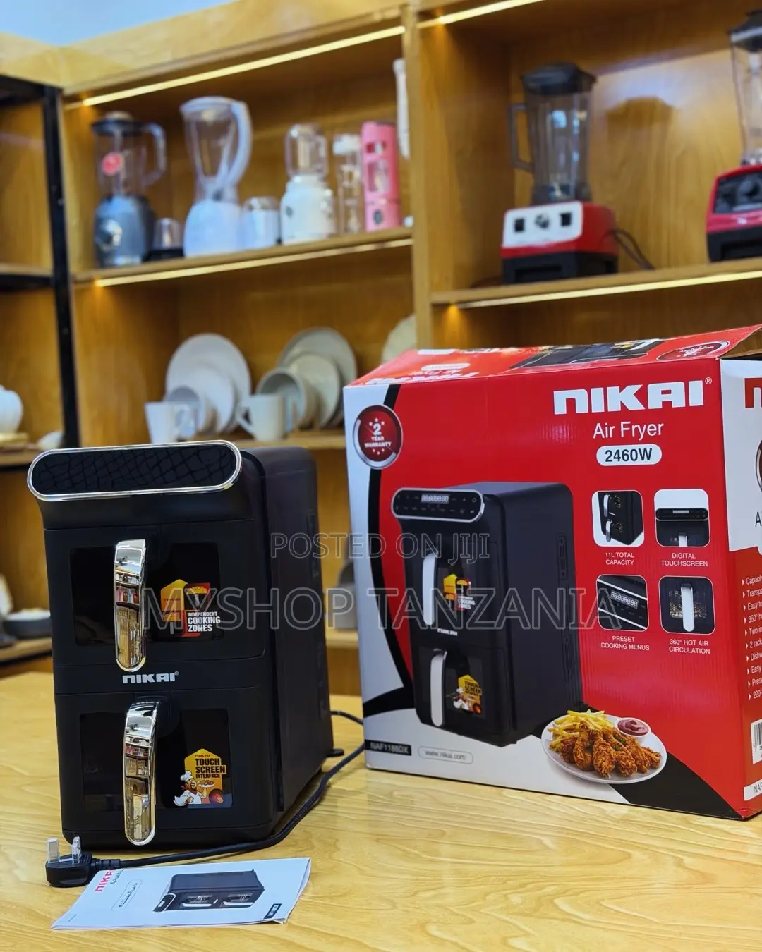 Nikai Double Airfryer