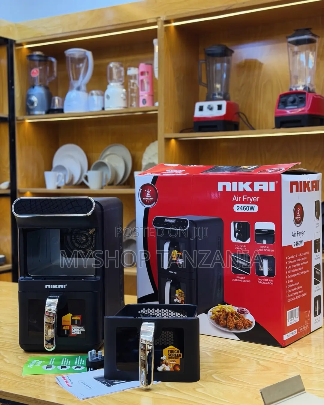 Nikai Double Airfryer