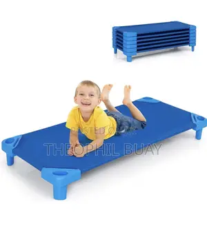 Costzon Kids Stackable Naptime Cot, Toddler Daycare Rest Mat