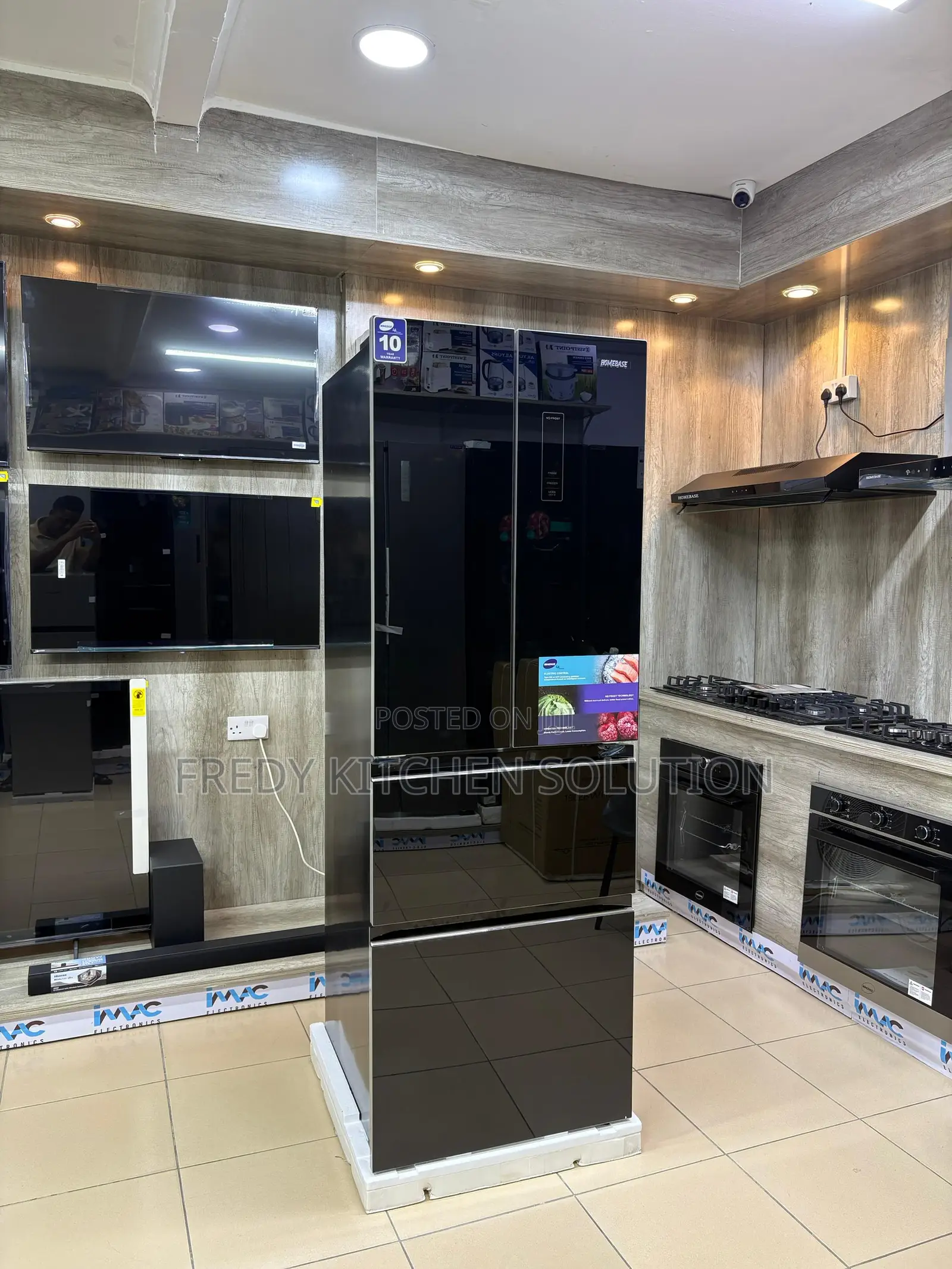 *Homebase Non-Frost Fridge Back on Stock * Model: *Hb3-66m* Li