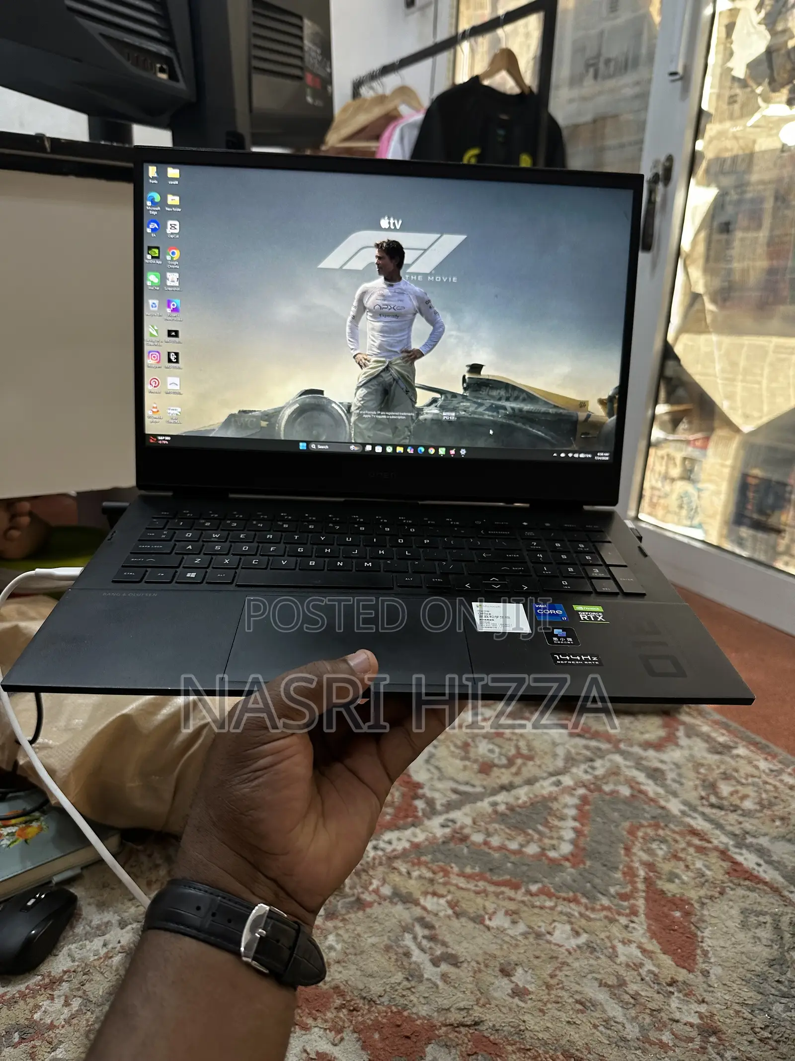 Laptop HP Omen 16 16GB Intel Core i7 SSD 512GB