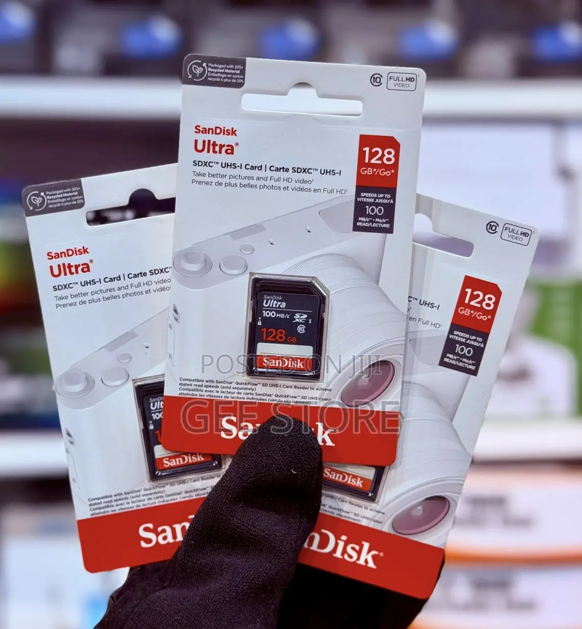 Sanddisk Ultra Memorycard 100mb/S Full Hd Videos Pictures