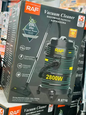 RAF R.8716 Industrial Wet and Dry Vacuum Cleaner 25 Liters