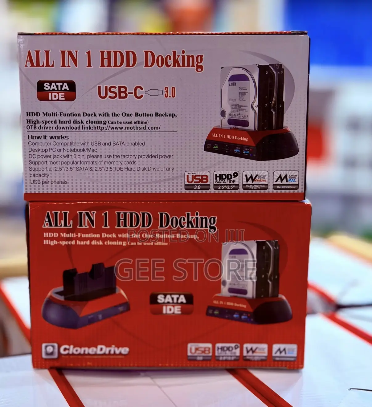 All in One HDD Docking 875