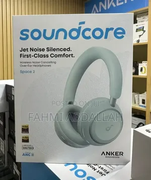 Like New Anker Soundcore Space 2 Wireless Headphones (Adaptive ANC)