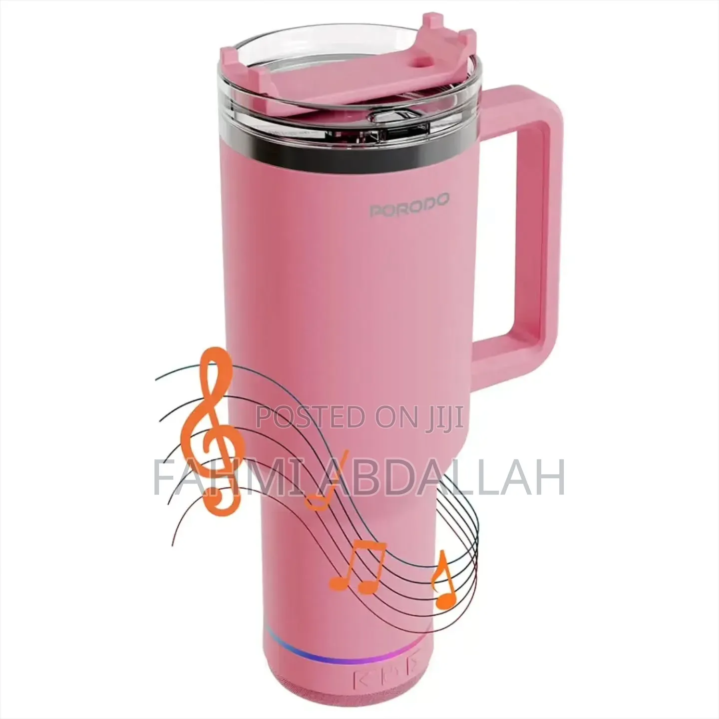 Brand New PORODO HYDROTUNE - Travel Mug + Bluetooth Speaker