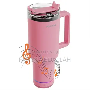 Brand New PORODO HYDROTUNE - Travel Mug + Bluetooth Speaker