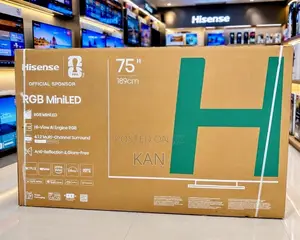 Hisense RGB Min Led TV 75inch