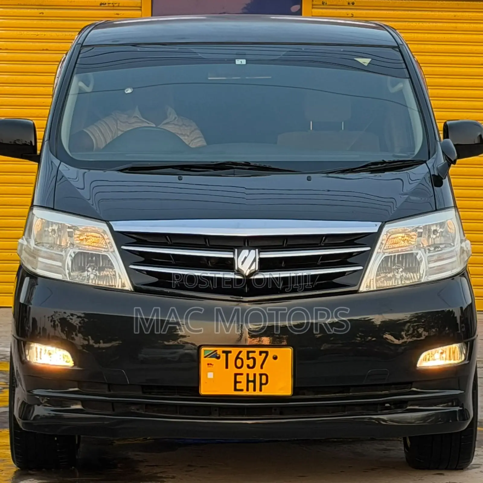 Toyota Alphard 2007 Black