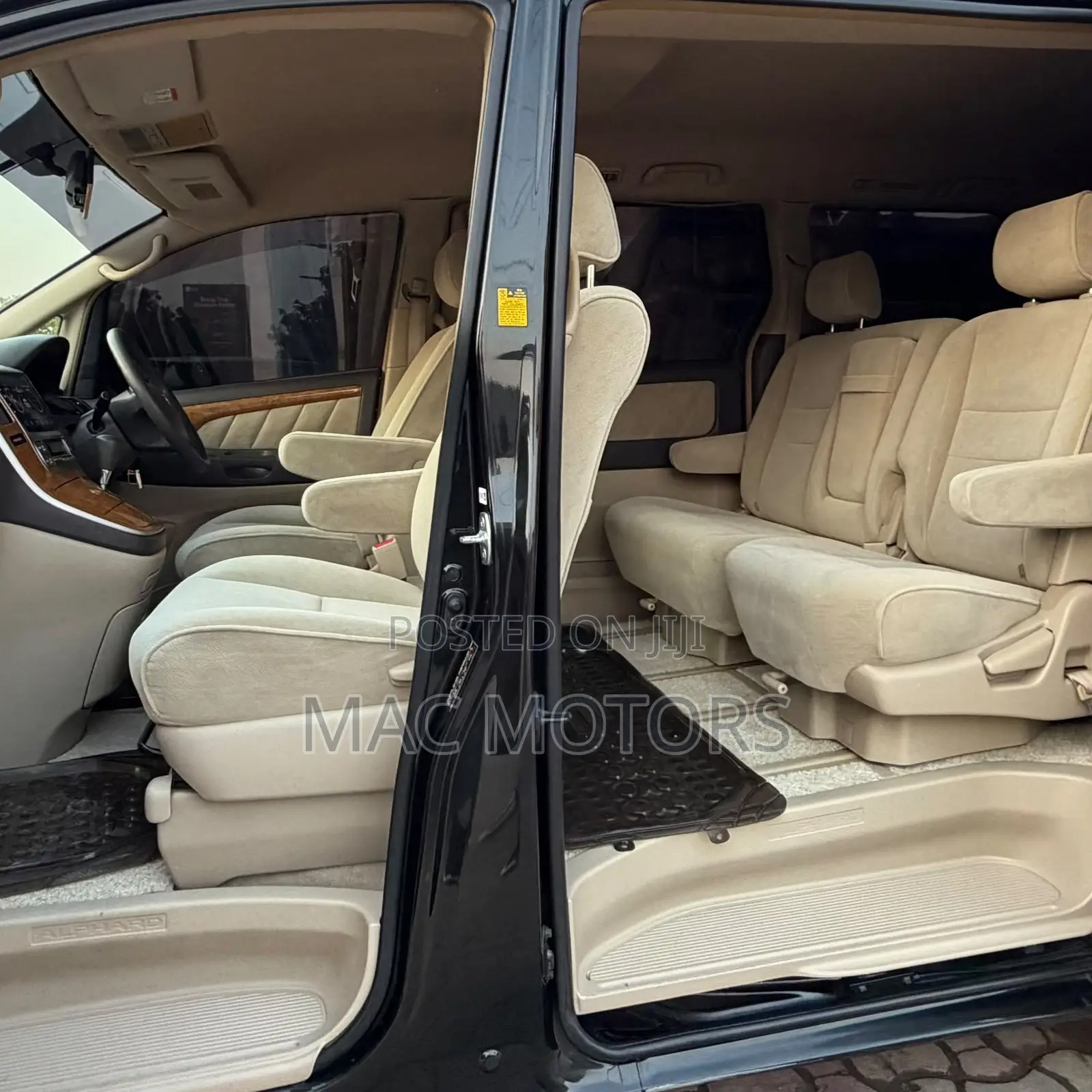 Toyota Alphard 2007 Black