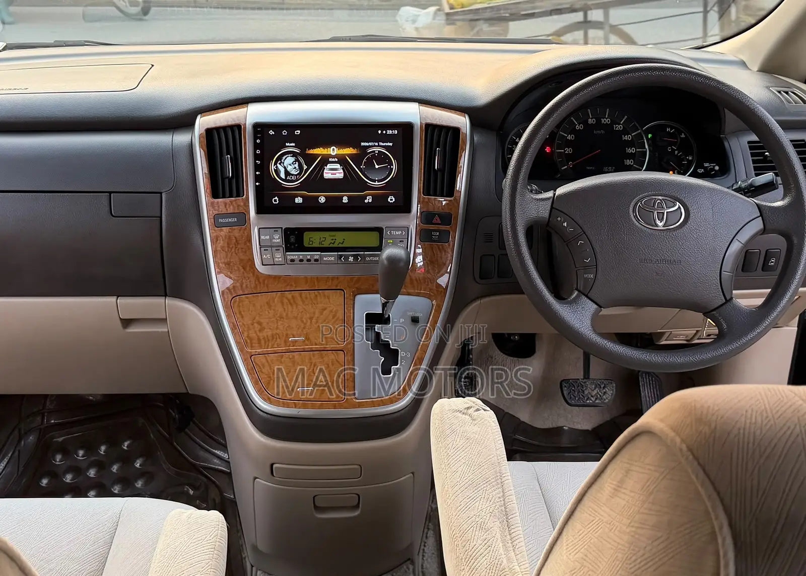 Toyota Alphard 2007 Black
