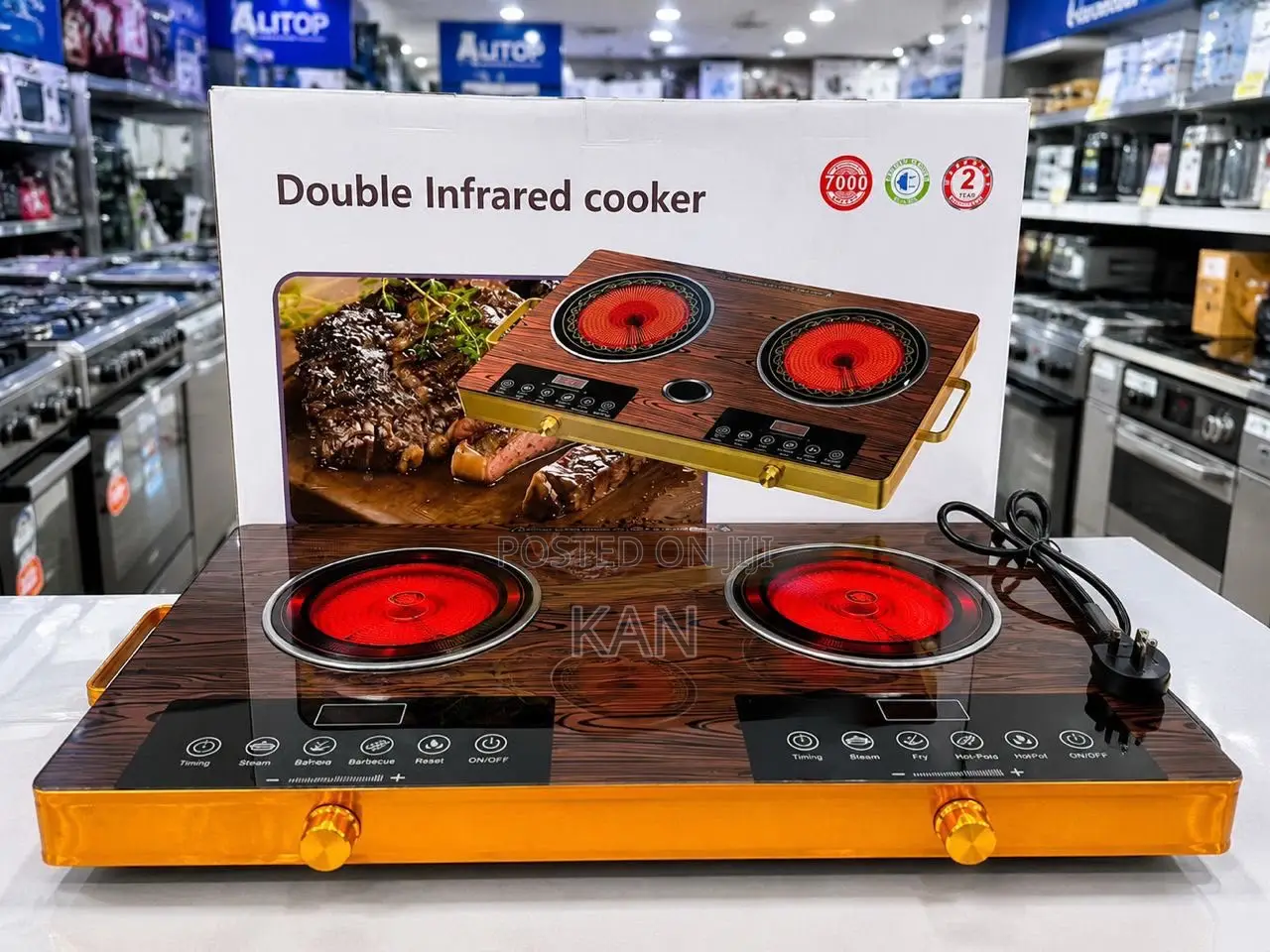 Silver-Crest Infrared Cooker