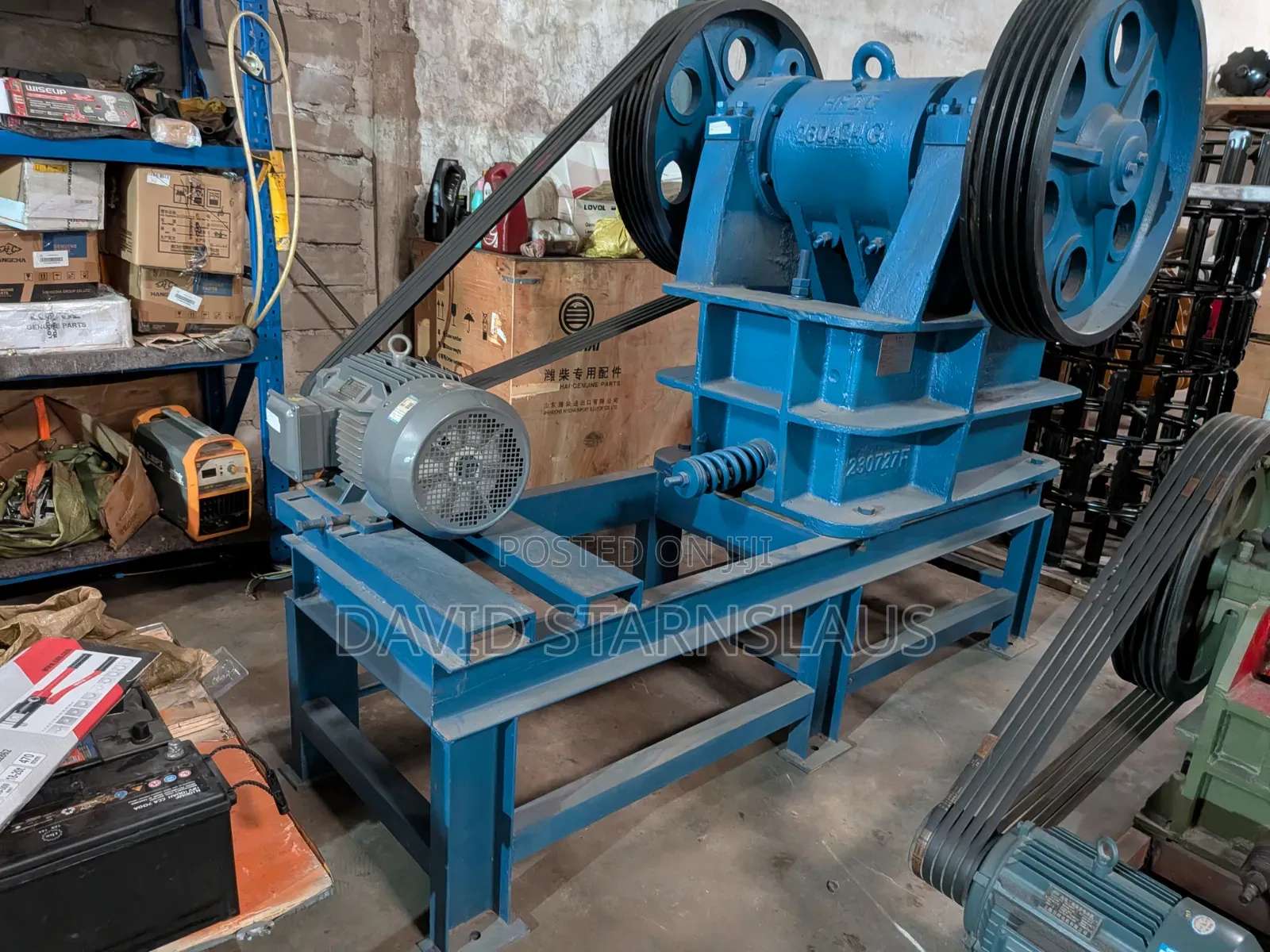 Pe250*400 (5-10tph) Jaw Crusher With Motor - Ubungo Dar Es Salaam