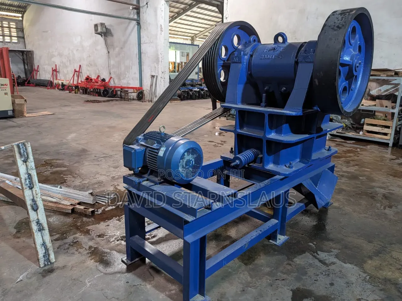 Pe250*400 (5-10tph) Jaw Crusher With Motor - Ubungo Dar Es Salaam