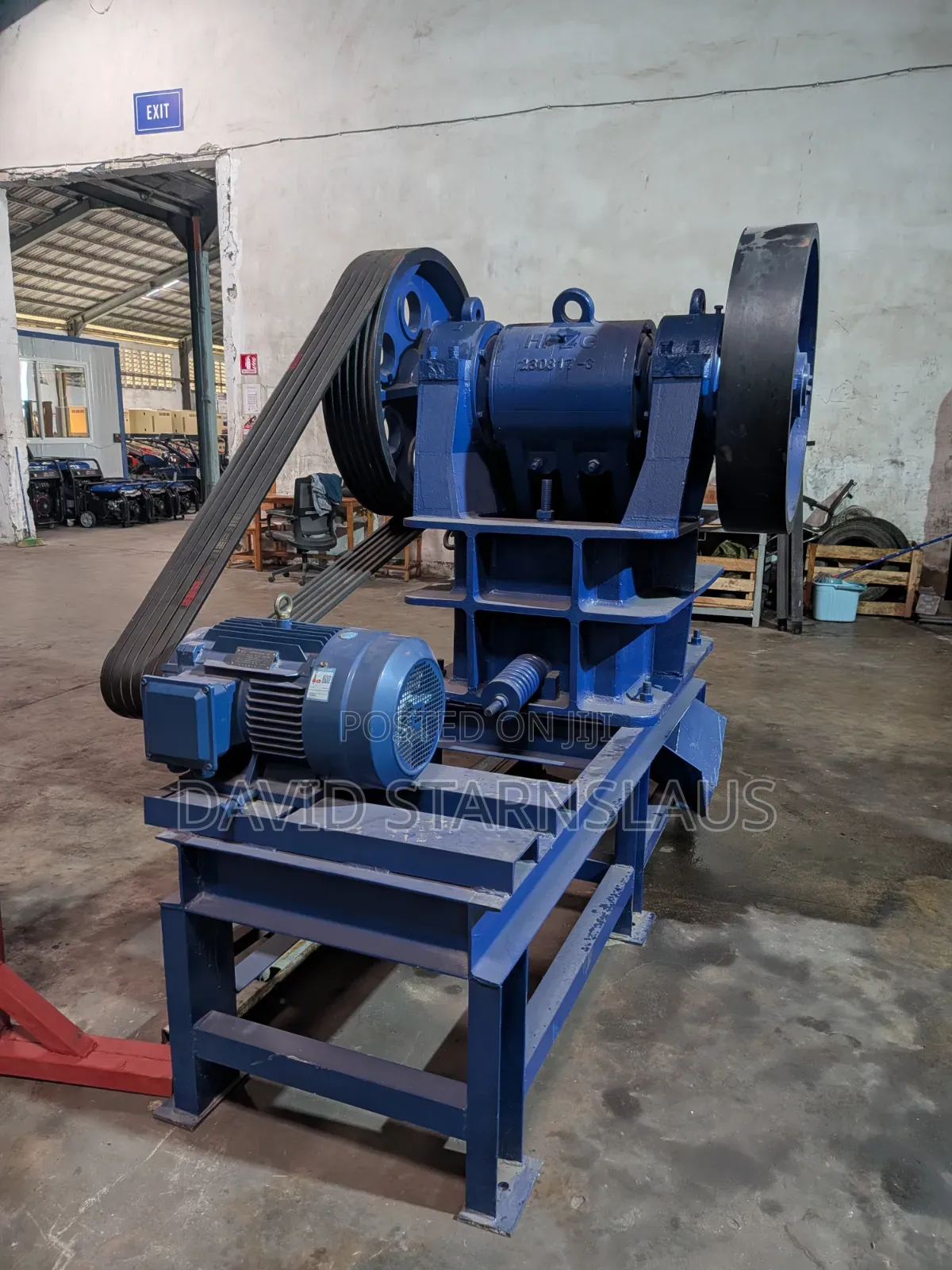 Pe250*400 (5-10tph) Jaw Crusher With Motor - Ubungo Dar Es Salaam