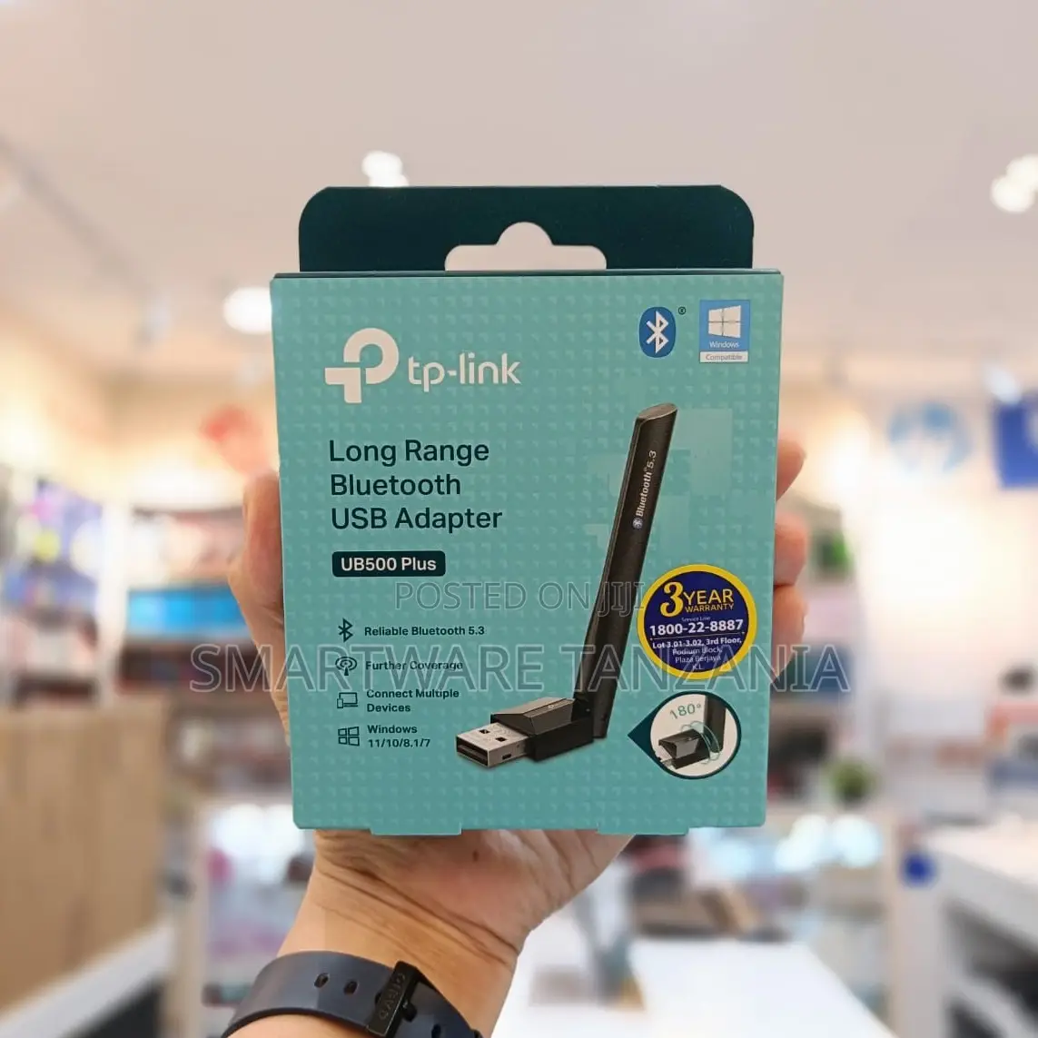 TP-Link Long Range Bluetooth USB Adapter UB500 Plus, Bluetooth 5.3