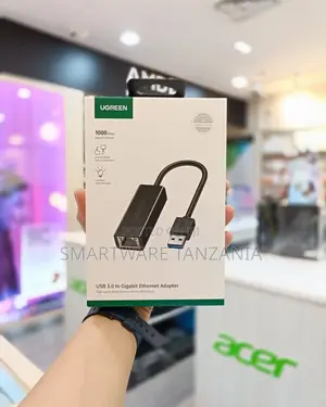 UGREEN USB 3.0 to Gigabit Ethernet Adapter, 1000Mbps, LED Indicator