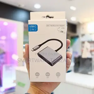 USB-C Multifunction Adapter Type-C to HDMI and VGA, Aluminum Housing