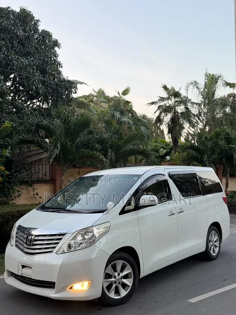 Toyota Alphard 2011 White