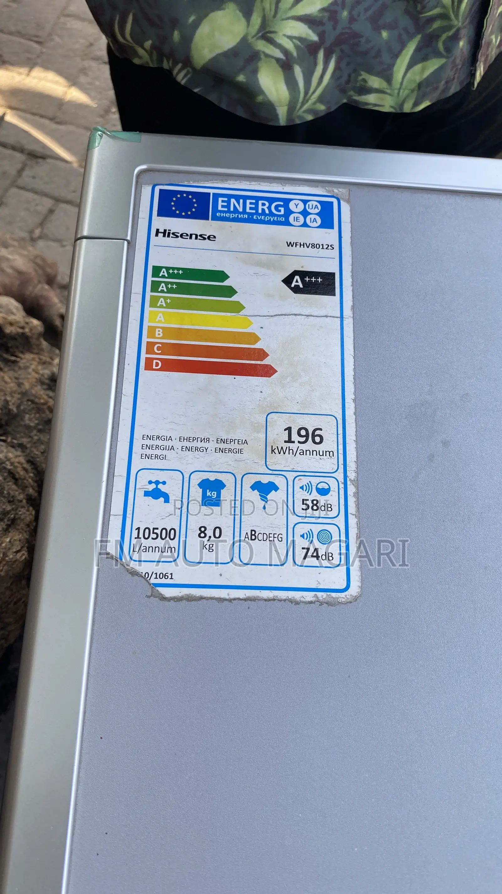 Hisense Wash Machine