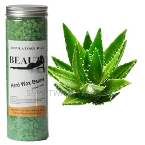 Beauty Hard Wax Beans 400g Aloe Vera European Formula for Hair Removal
