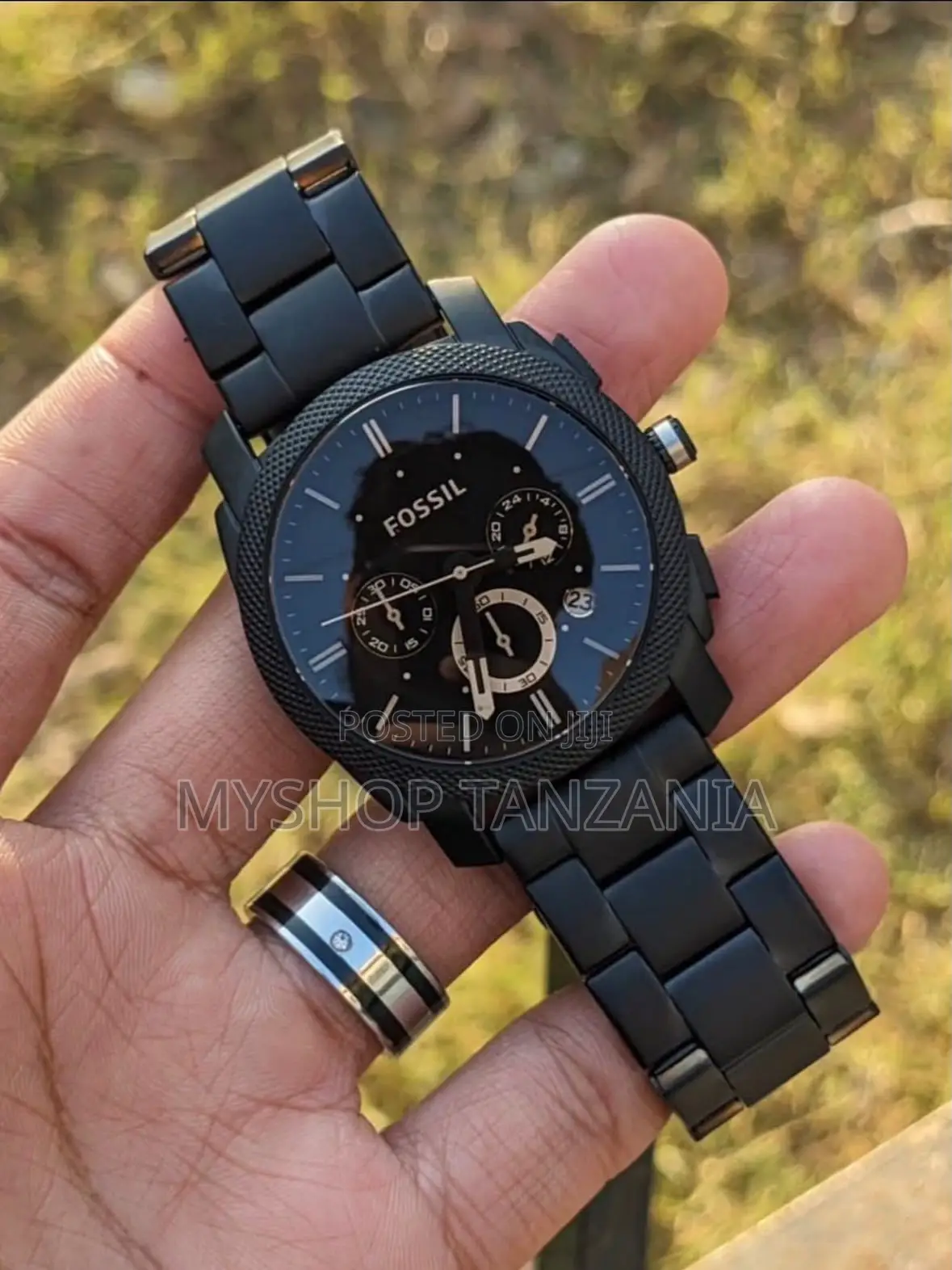 Fossil Men's Machine Chronograph Watch, Model FS4682