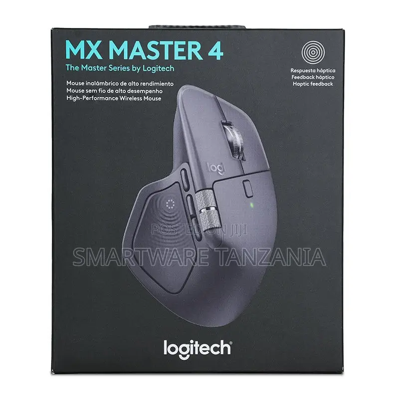 Logitech MX Master 4 Wireless Mouse 8000 DPI Darkfield Sensor MagSpeed