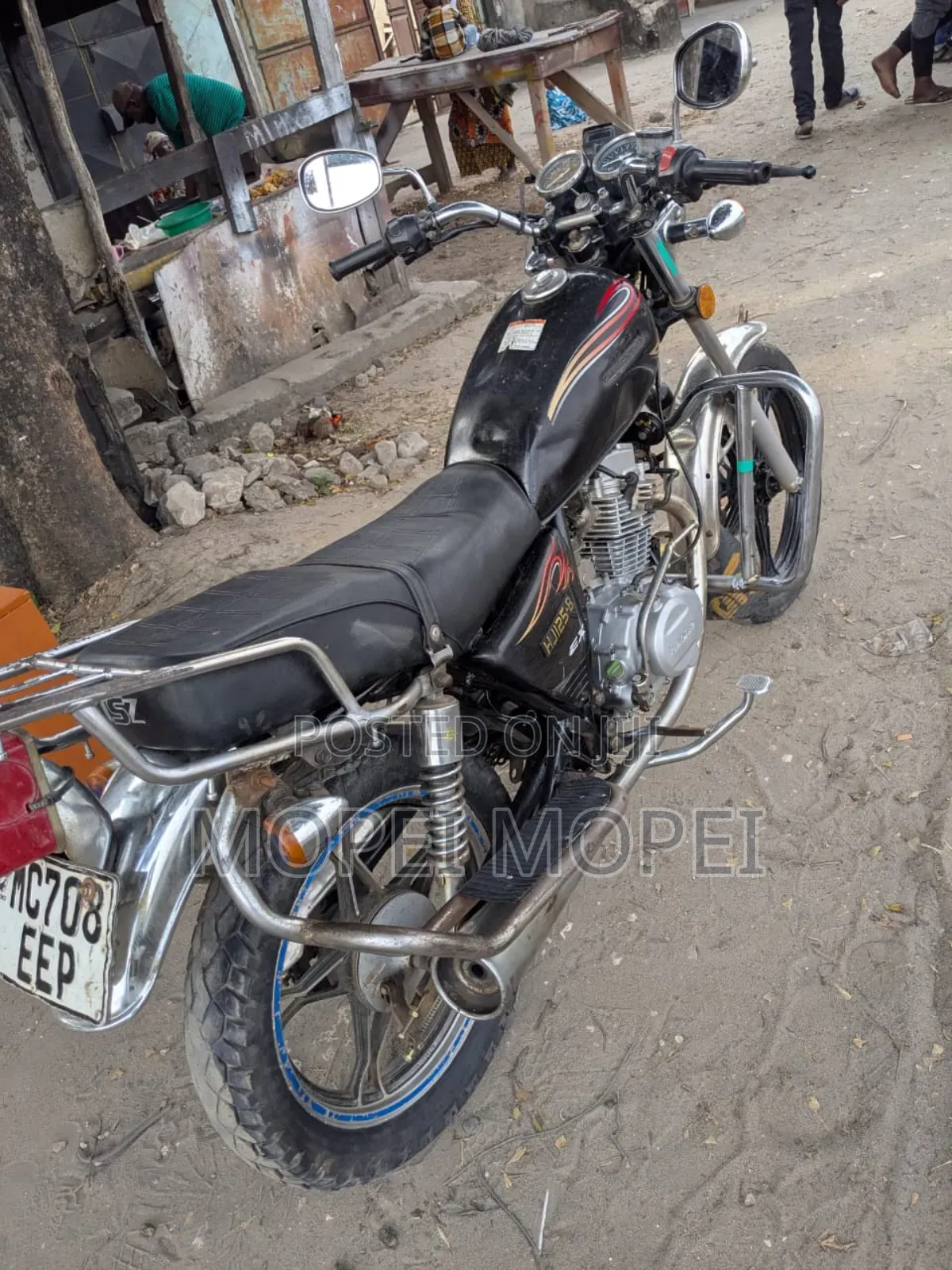 Haojue HJ125-8F 2025 Black