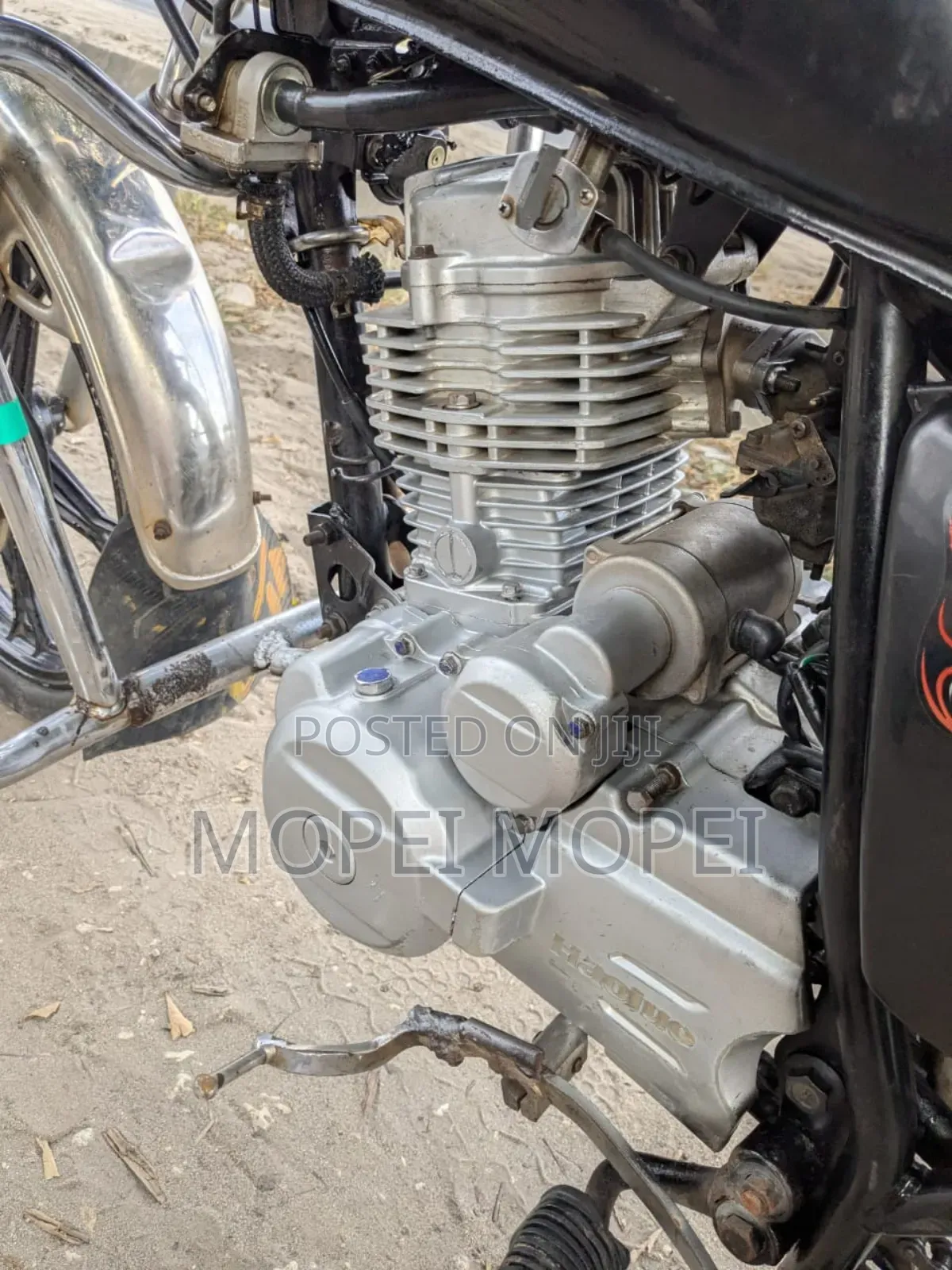 Haojue HJ125-8F 2025 Black