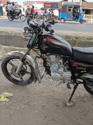 Haojue HJ125-8F 2025 Black
