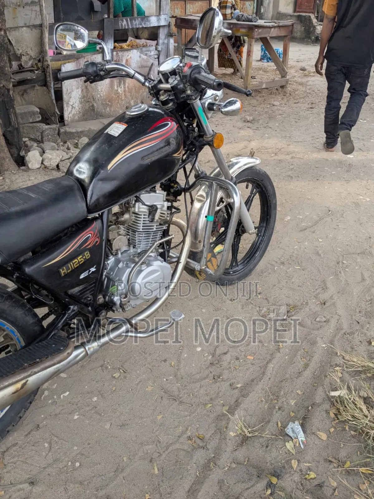 Haojue HJ125-8F 2025 Black