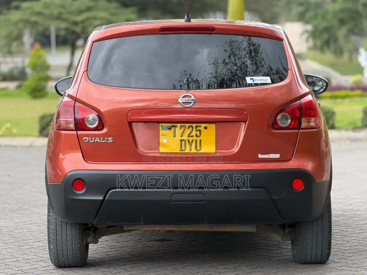 Nissan Dualis 2008 Red