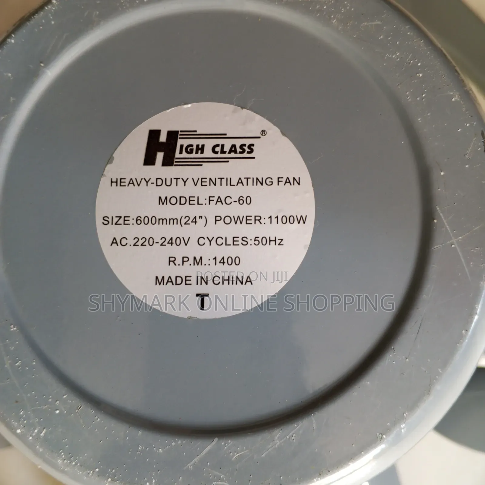 High Class Exhaust Fan 600mm/ 24 Inch
