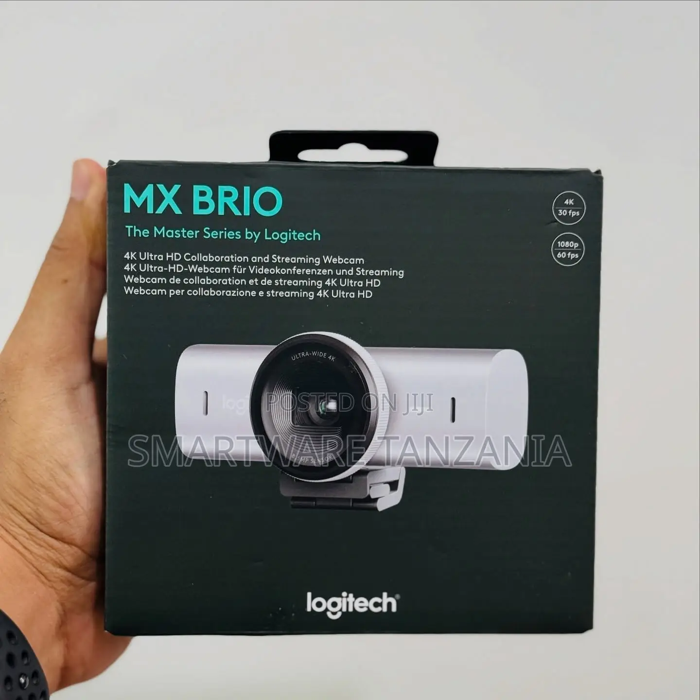Logitech MX Brio Ultra HD Webcam, 30 Fps, 1080p at 60 FPS
