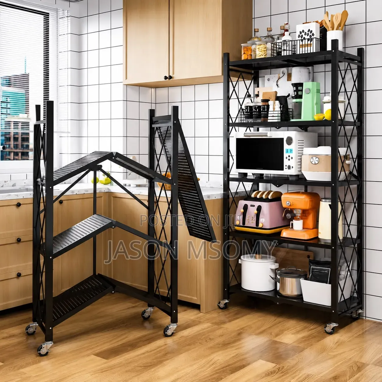 Muilt Purpose Folding Shelves