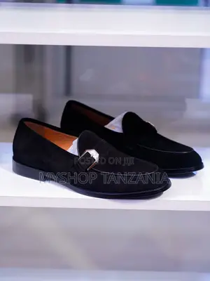 Black J.M. Weston Loafers