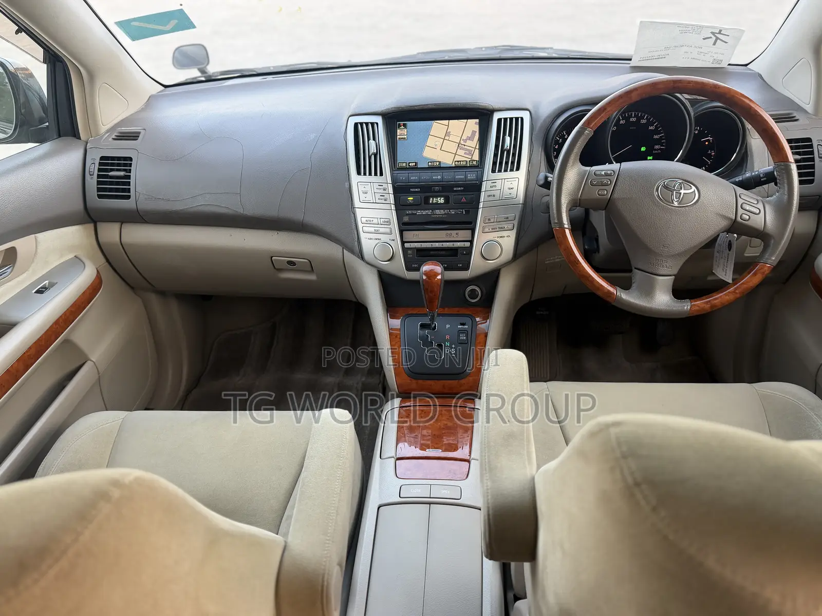 Toyota Harrier 240G 2007 Black