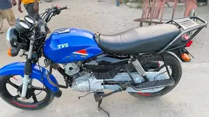 New TVS HLX 125 2025 Blue