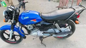New TVS HLX 125 2025 Blue
