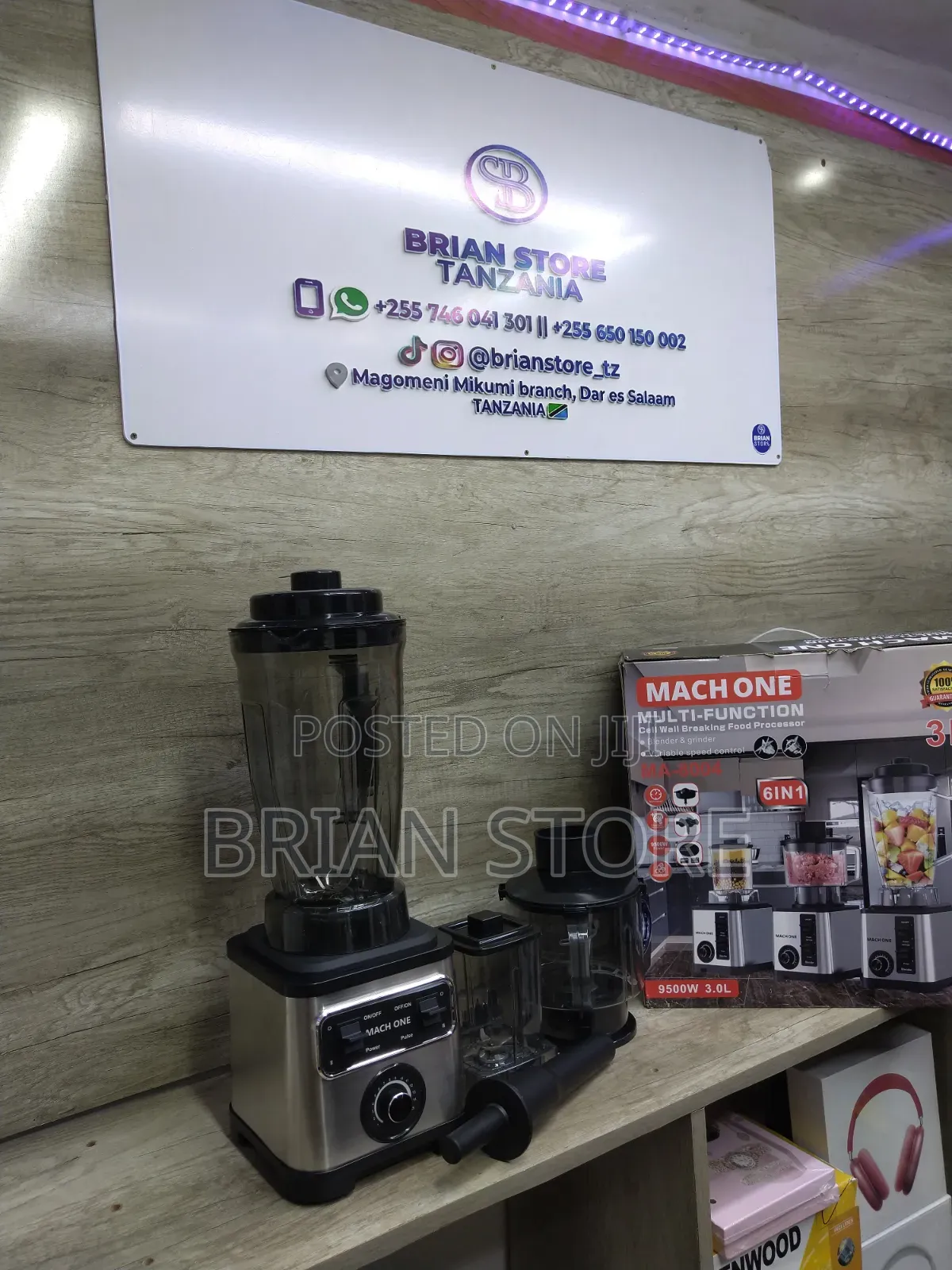 Mach One Heavy Duty Blender 3L