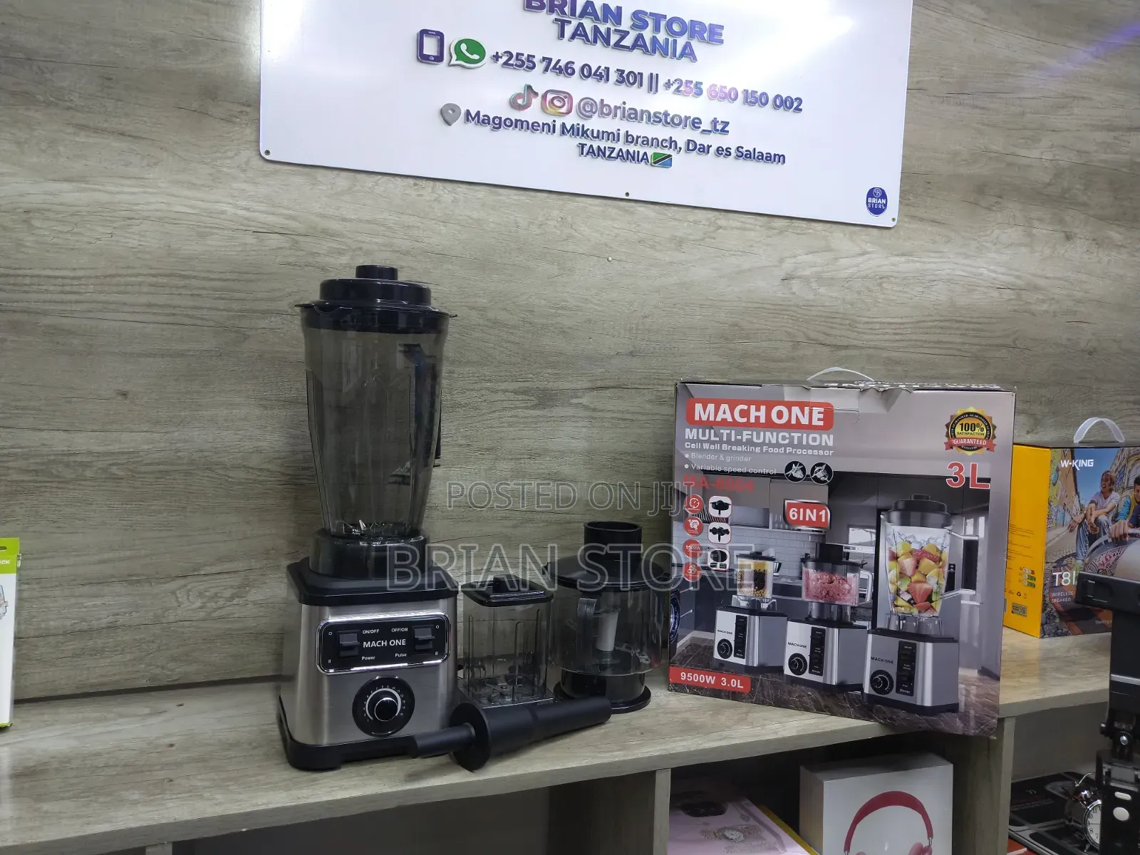 Mach One Heavy Duty Blender 3L