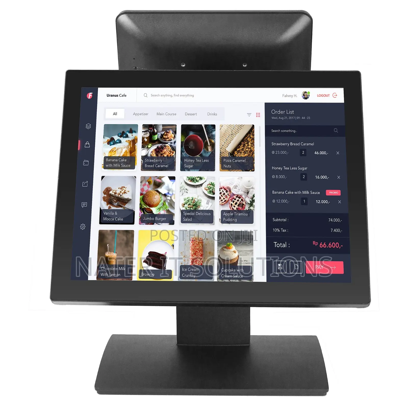 Dual Screen POS Machine | Intel Core I5 | 8GB RAM | 128GB SSD | Win