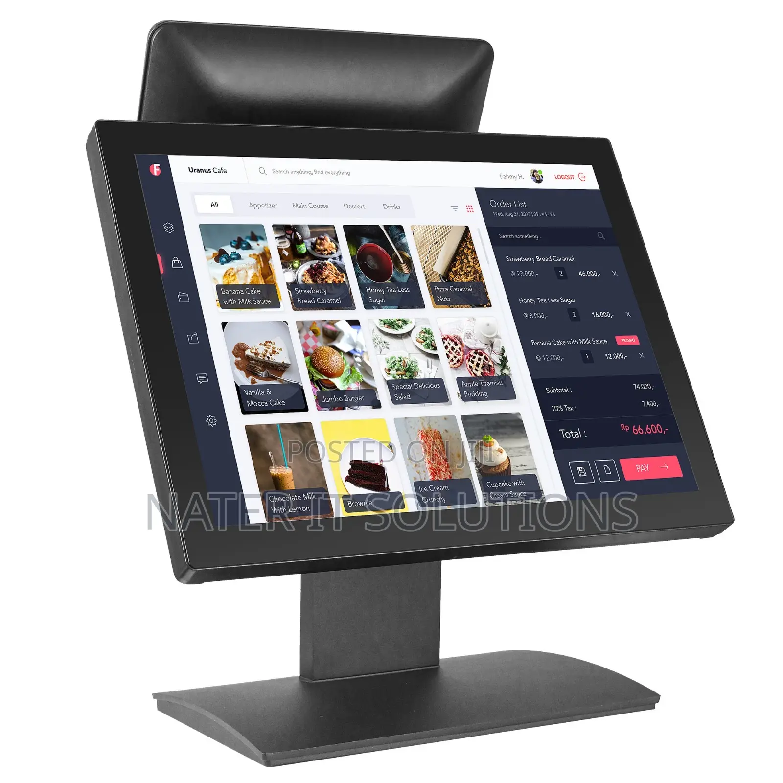 Dual Screen POS Machine | Intel Core I5 | 8GB RAM | 128GB SSD | Win