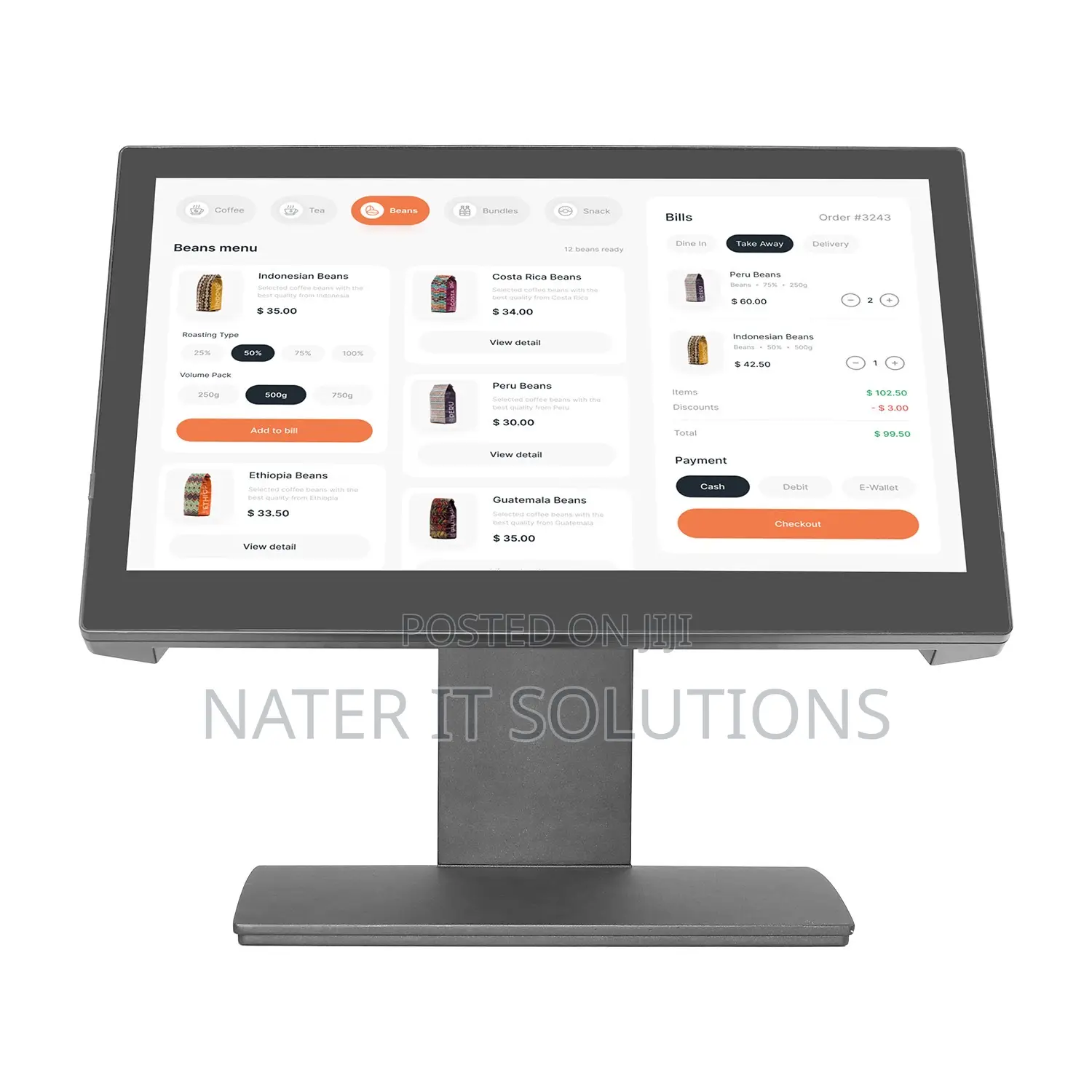 POS Machine | Intel Core I5 | 8GB RAM | 128GB SSD | Windows
