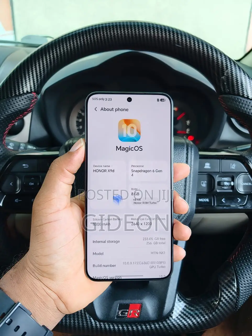 Honor X9d 256 GB Black